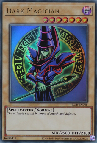 Dark Magician (25th Anniversary) [LOB-EN005] Ultra Rare