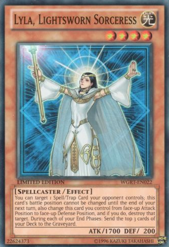 Lyla, Lightsworn Sorceress [WGRT-EN022] Super Rare