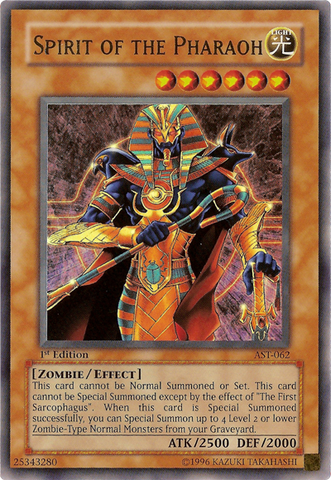 Spirit of the Pharaoh [AST-062] Ultra Rare