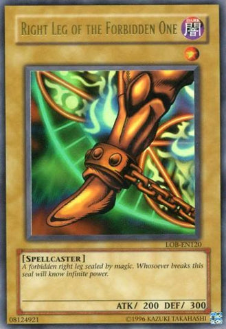 Right Leg of the Forbidden One [LOB-EN120] Ultra Rare