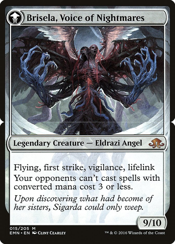 Brisela, Voice of Nightmares [Eldritch Moon Prerelease Promos]